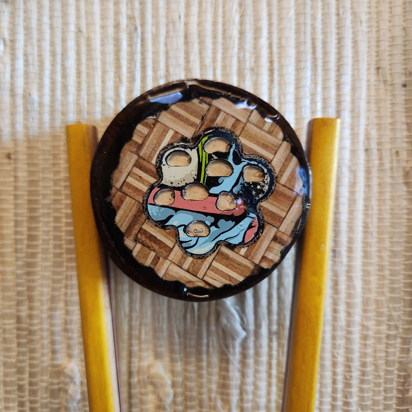 "Jumbo Skateboard Sushi #1"