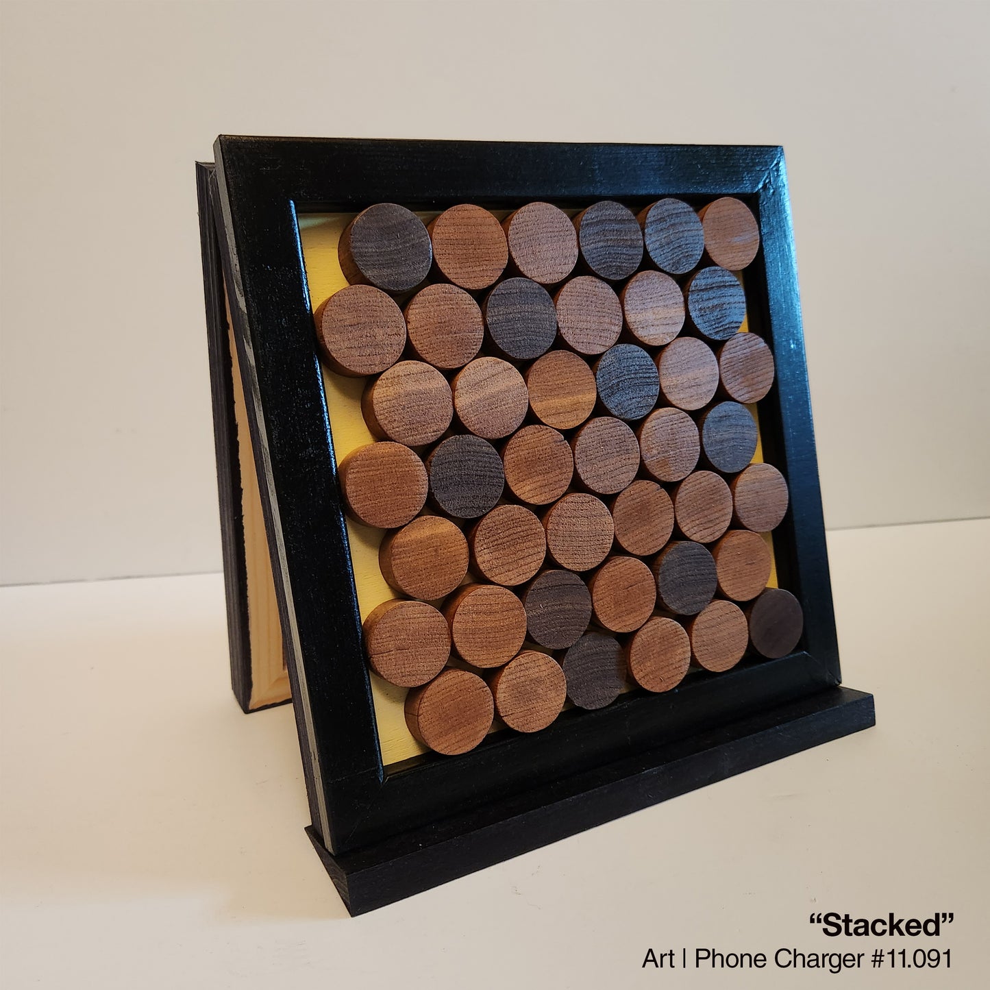 Art / Wireless Phone Charging Station - "Stacked"