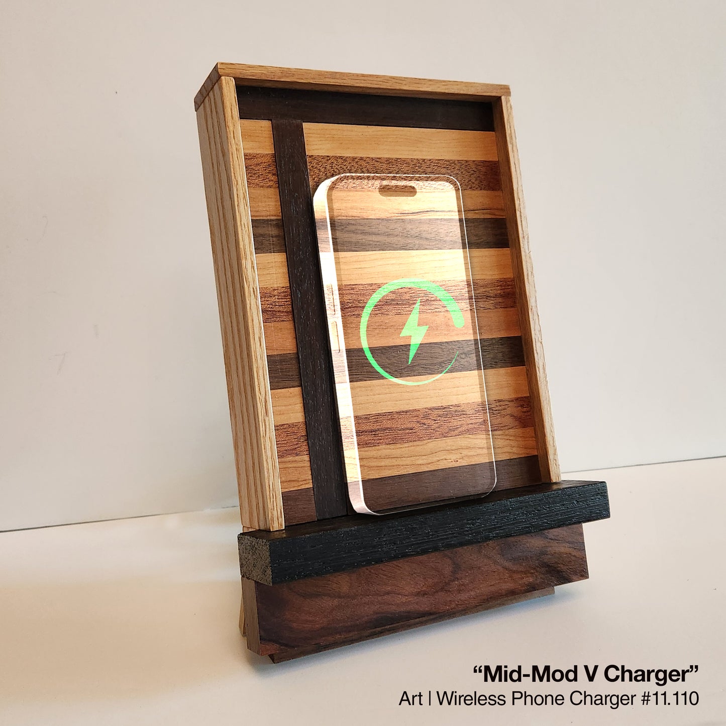 "Mid-Mod V" Wireless Phone Charging Station