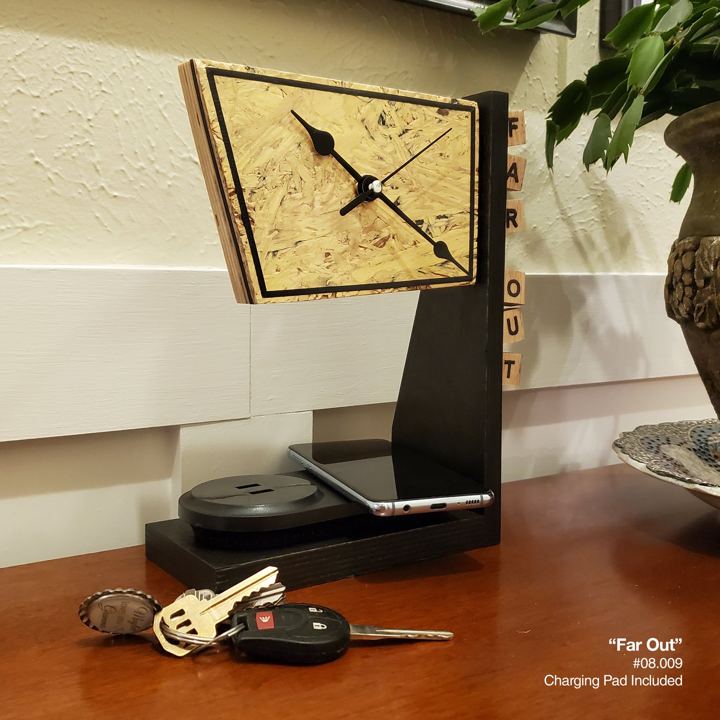 Far Out - Clock w/Charging Pad 009