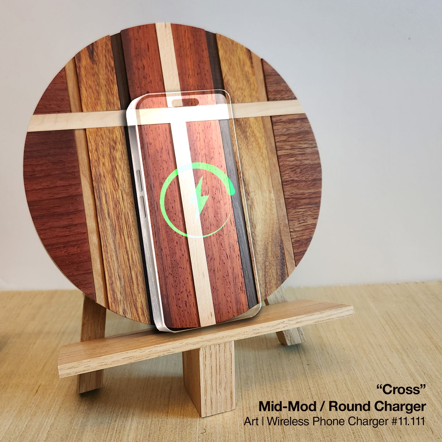"Cross" Mid-Mod / Wireless Phone Charging Station