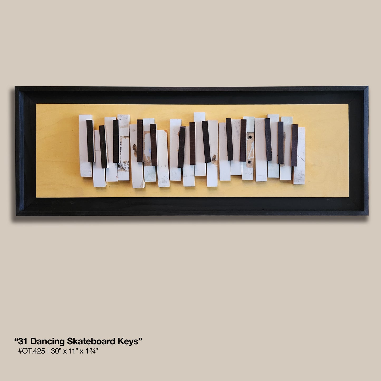 "31 Dancing Skateboard Keys"