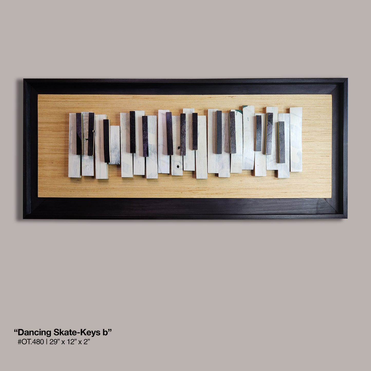"Dancing Skateboard Keys" (b)