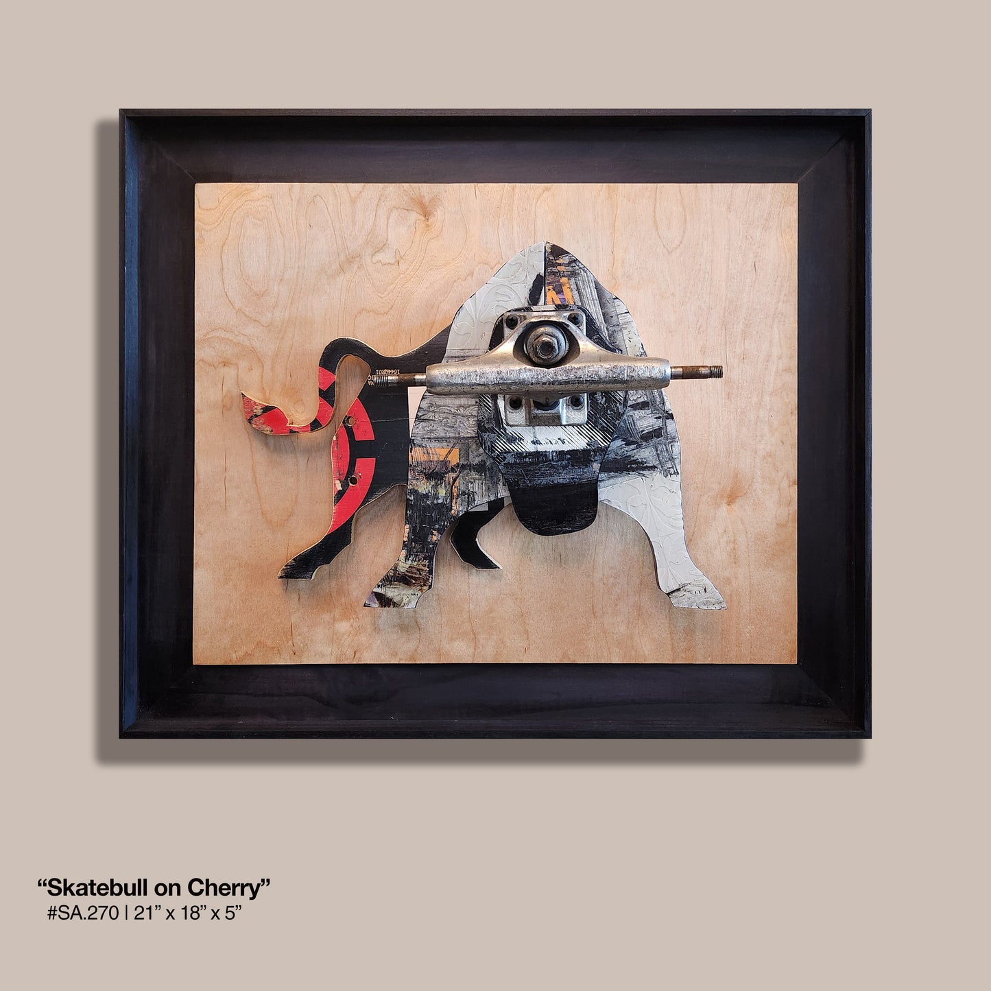 "Skate-Bull w/Truck Horns #2"