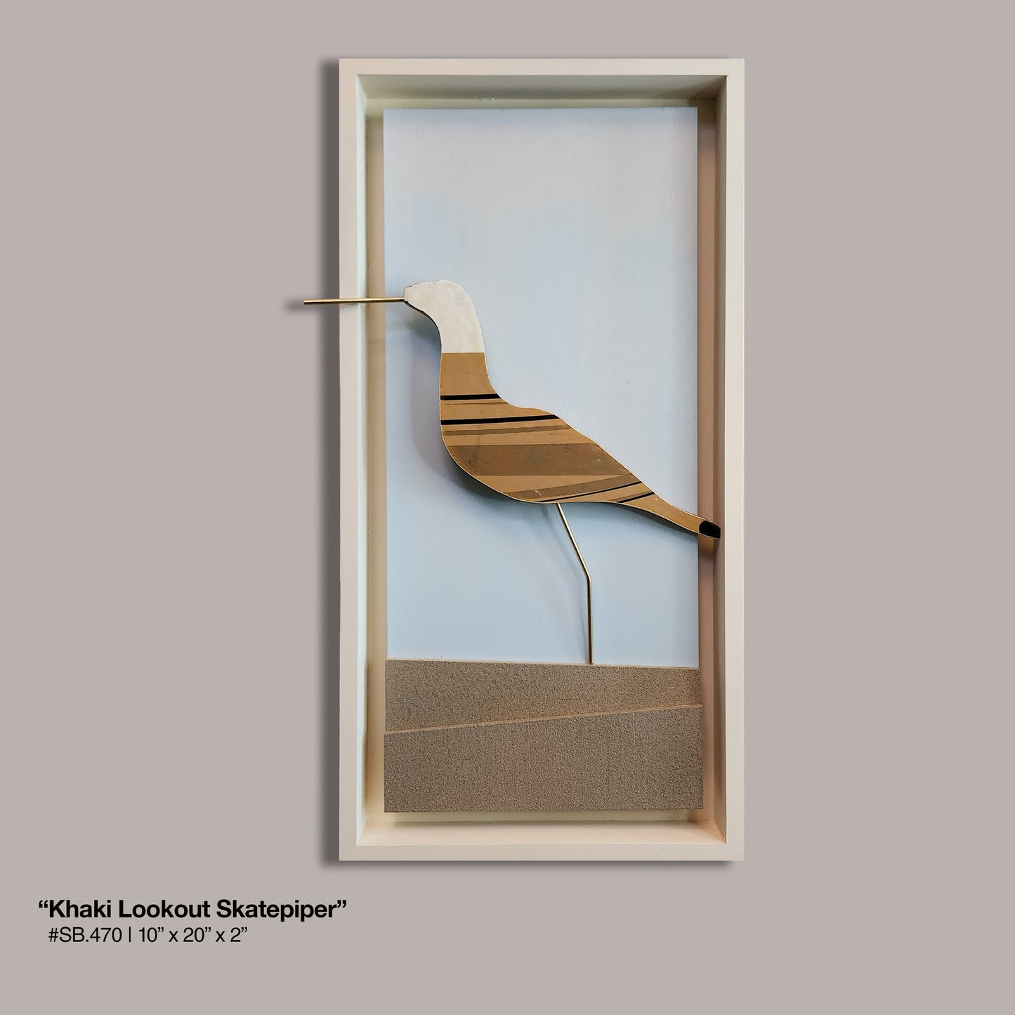 "Khaki-Lookout Skatepiper"