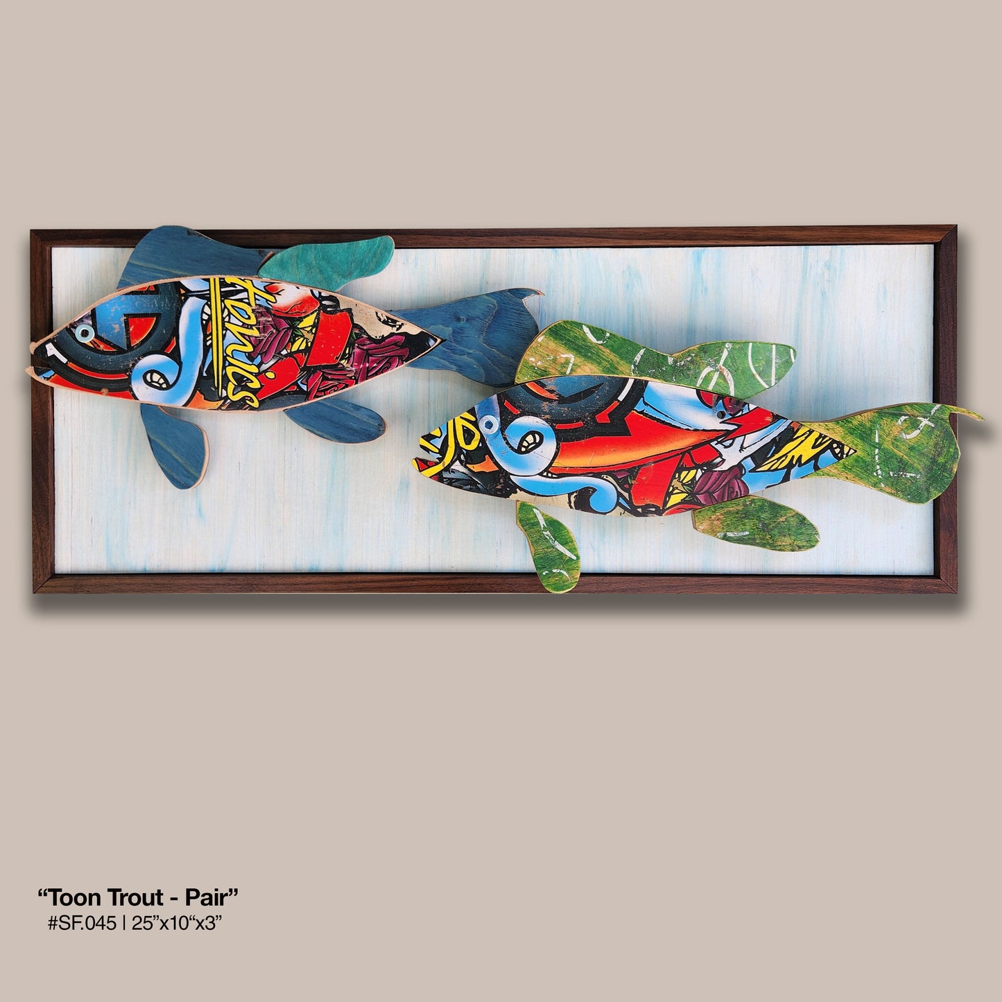 Toon Trout Pair - Skatefish
