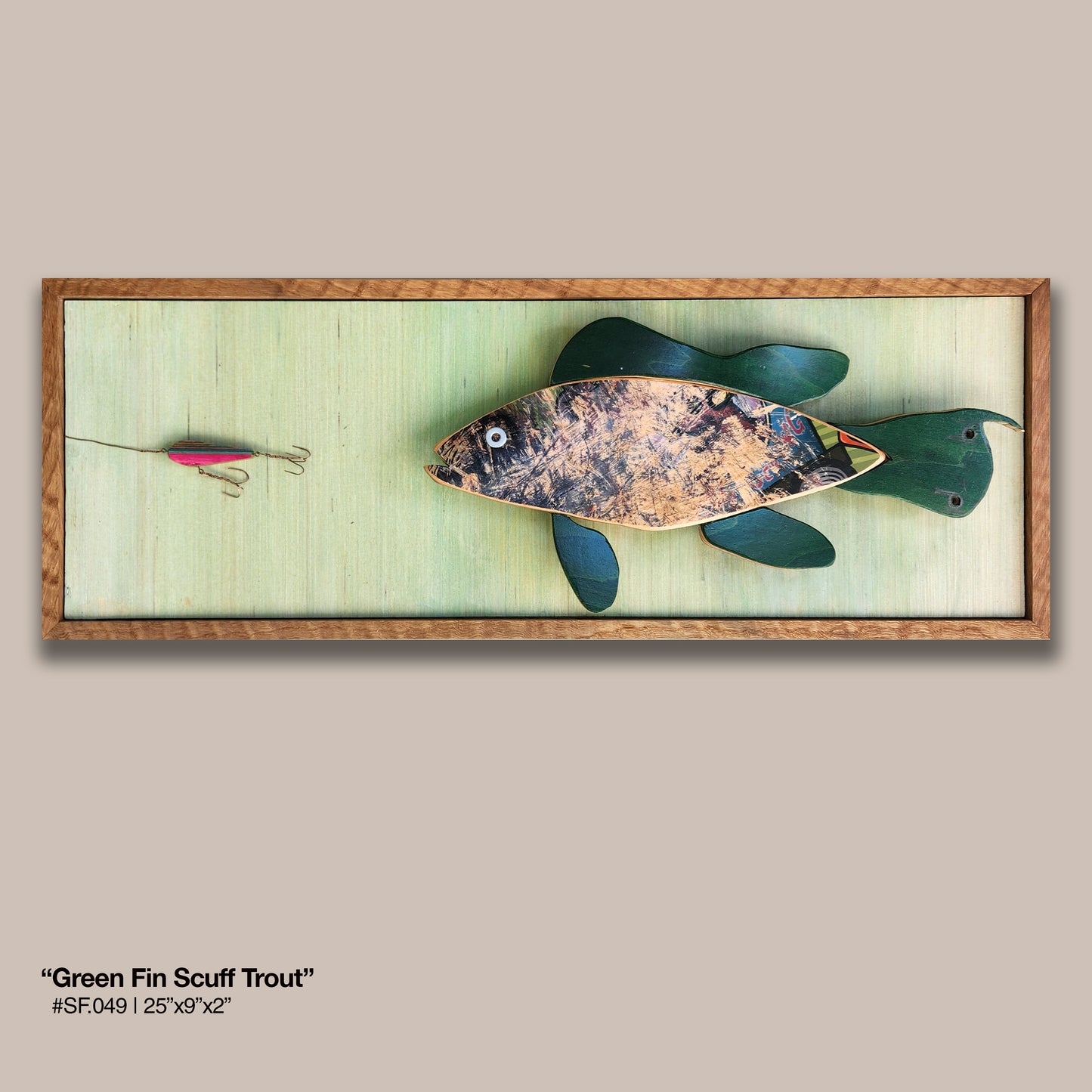 Green Fin Scuff Trout - Skatefish