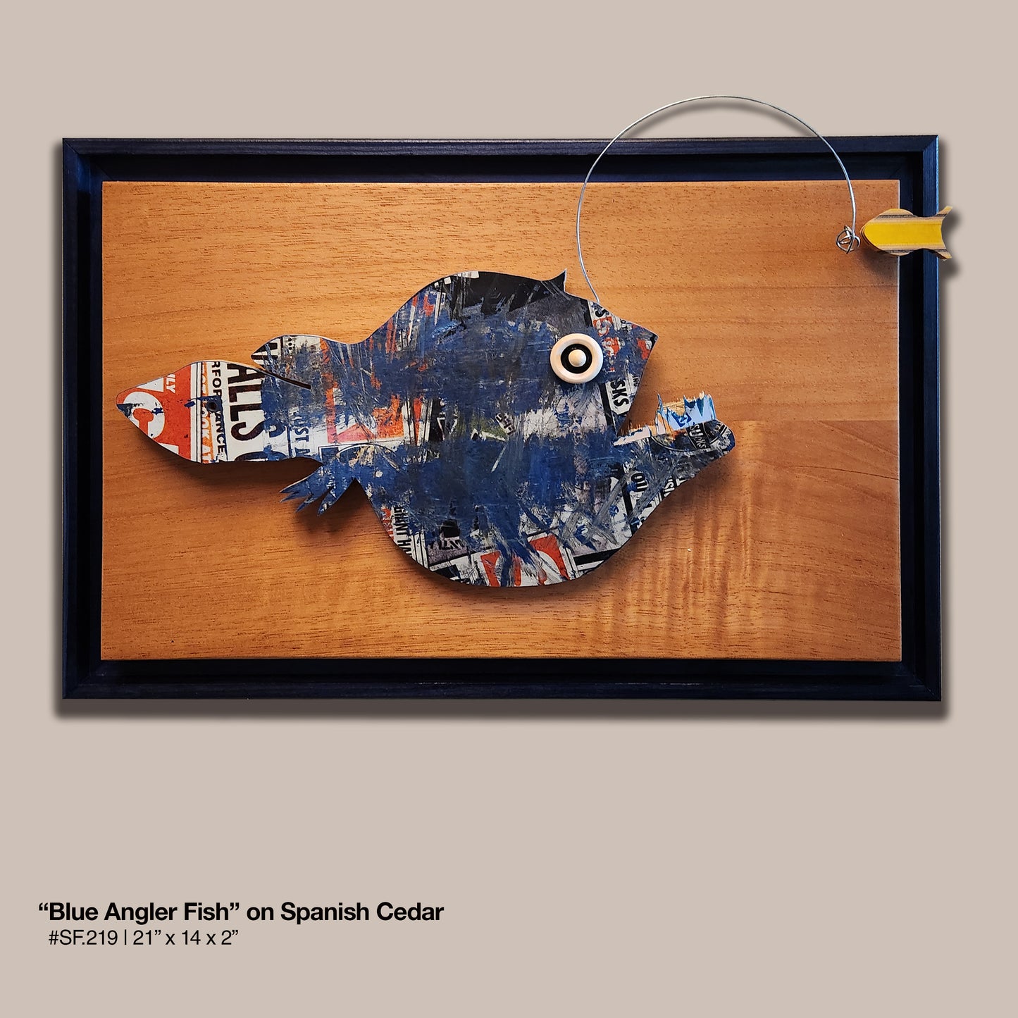 Blue Angler Fish - Skatefish