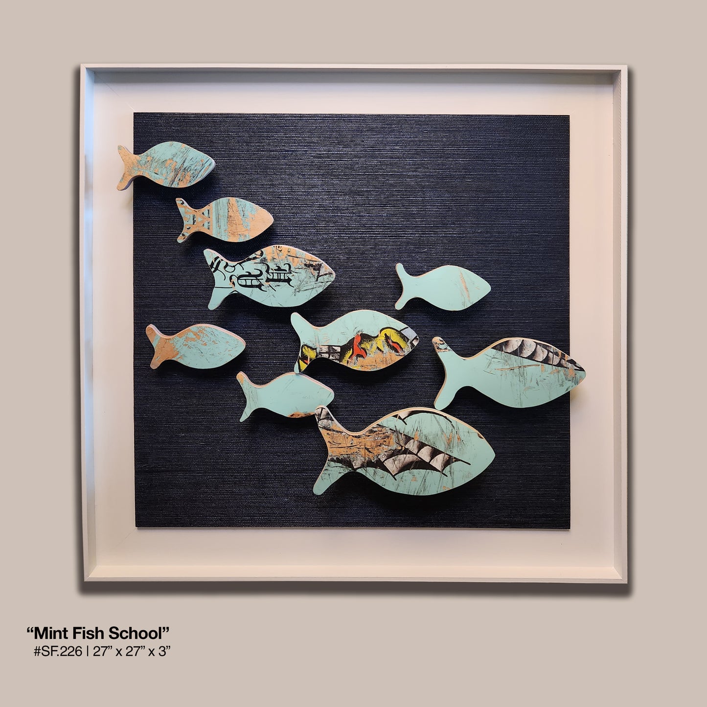 Mint Fish School - Skatefish