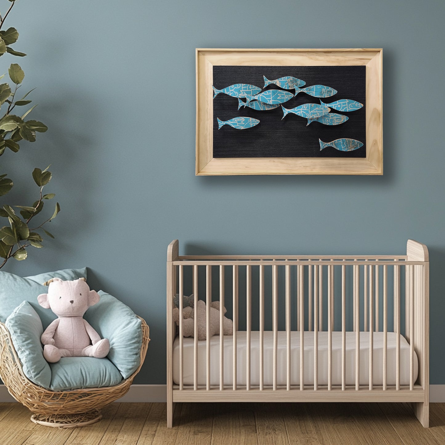 Blue on Blue - Skatefish School