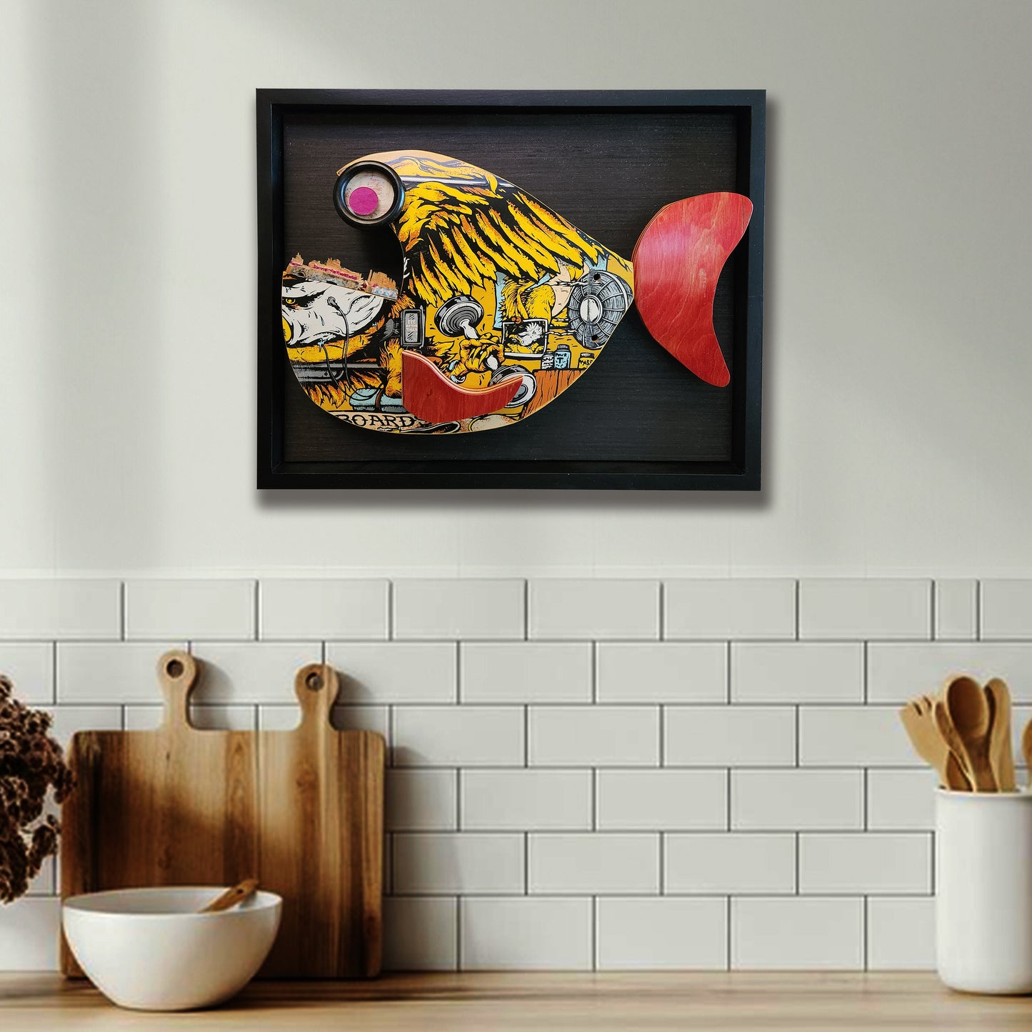 "Eye of the Tiger" Wheel-Eye Skatefish