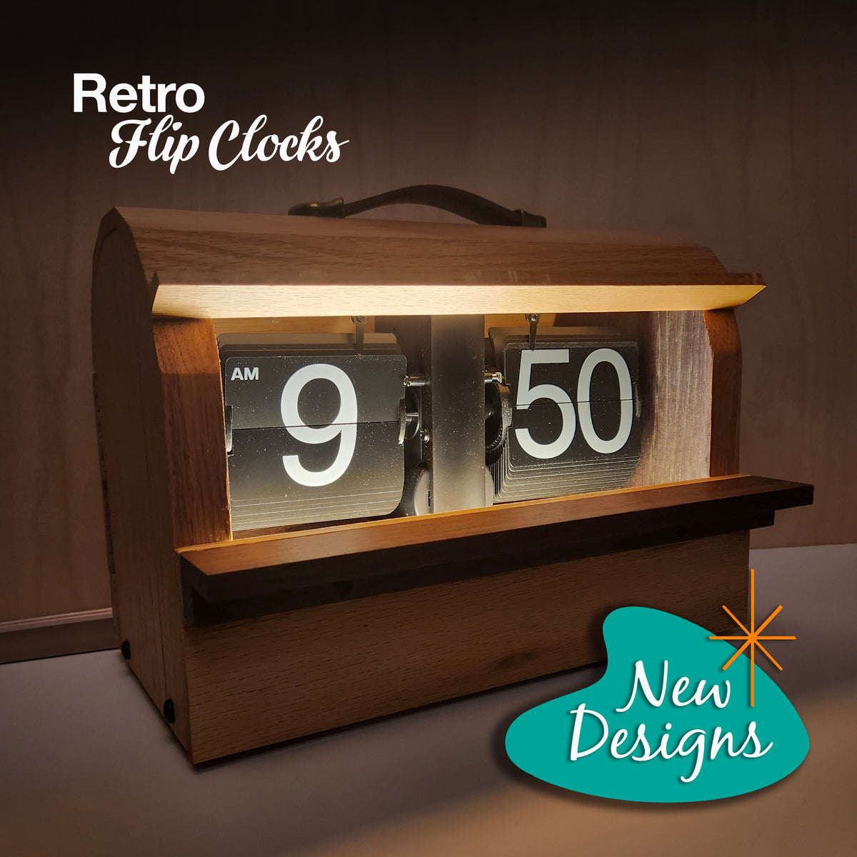 Retro Flip Clocks