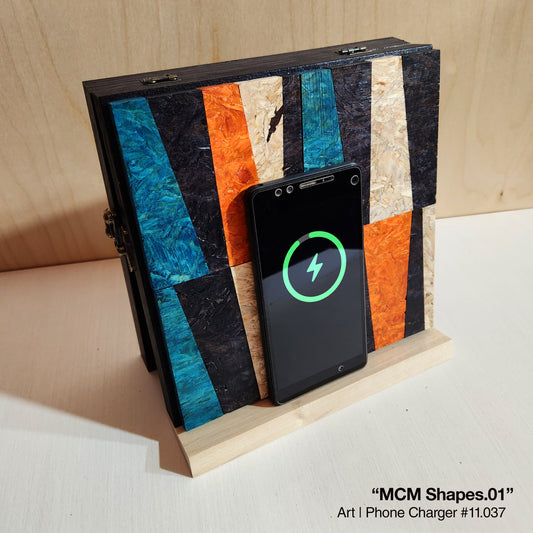 Art / Wireless Phone Charging Station - MCM Shapes.01