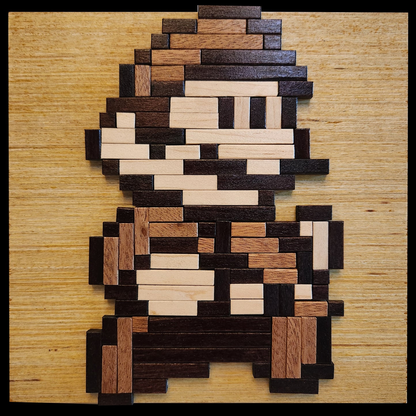 Art / Wireless Phone Charging Station - "Mario #2"