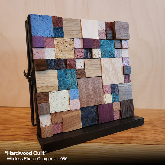 Hardwood Quilt - Wireless Phone Charger