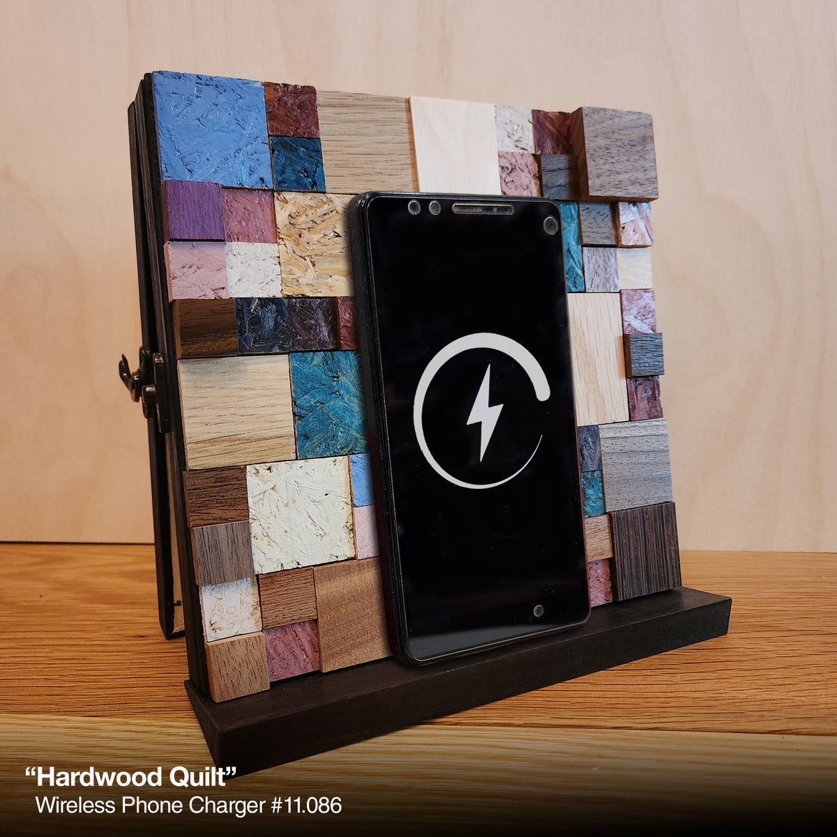 Hardwood Quilt - Wireless Phone Charger