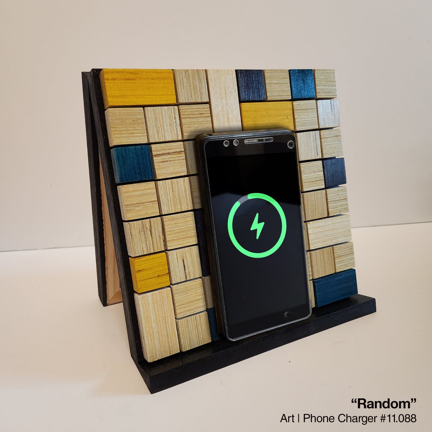 Art / Wireless Phone Charging Station - "Random"