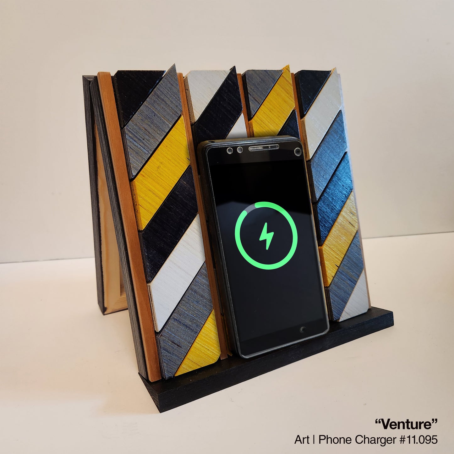 Art / Wireless Phone Charging Station - "Venture"