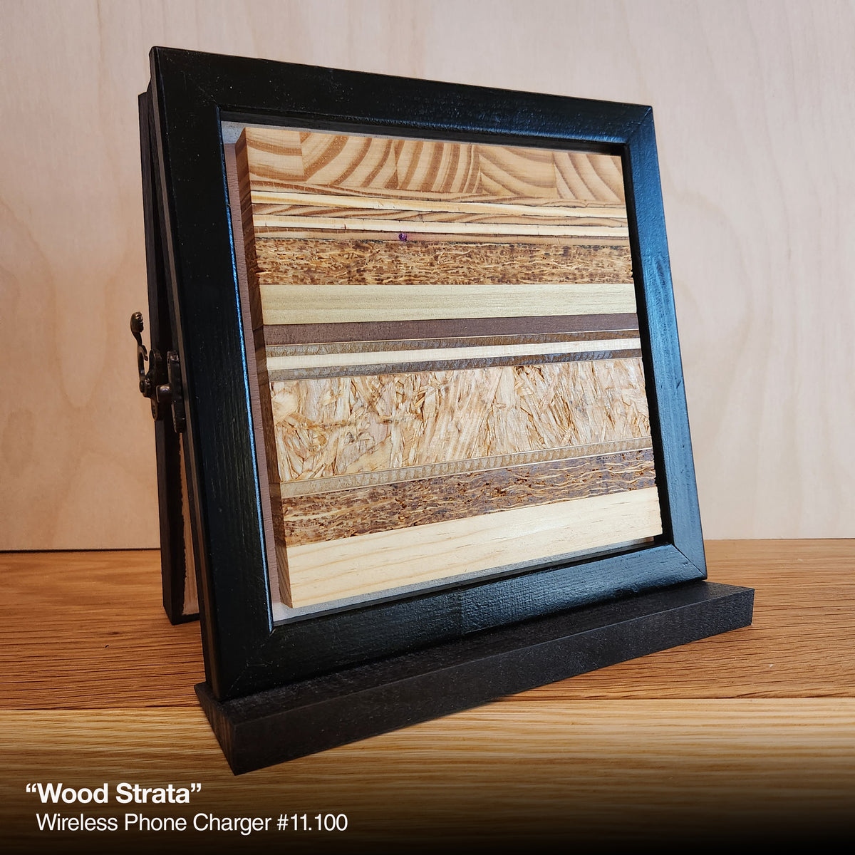 Wood Strata - Wireless Phone Charger