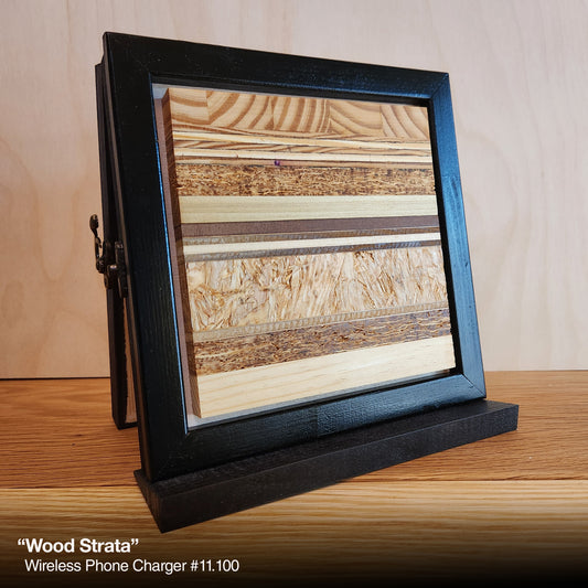 Wood Strata - Wireless Phone Charger