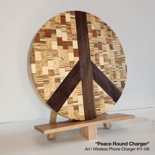 "Peace" Wireless Phone Charging Station