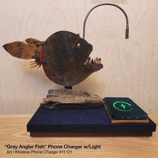 Gray Angler Skatefish Charger