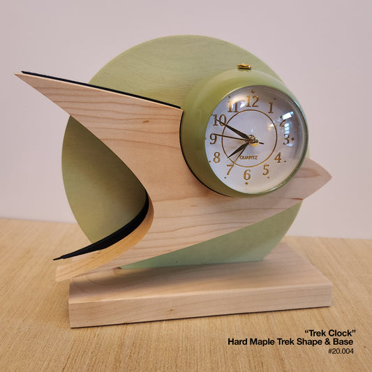 Trek Clock - American Hard Maple