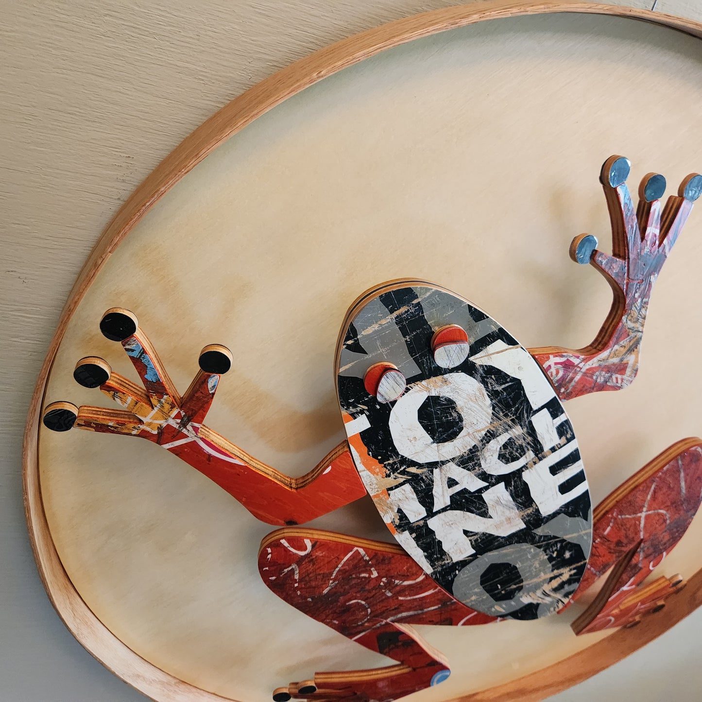 "Toy Machine Skate Frog"