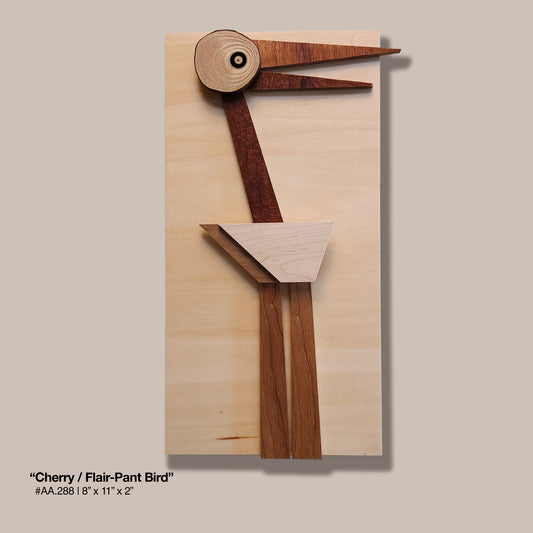 "Cherry / Flair Pant Bird"