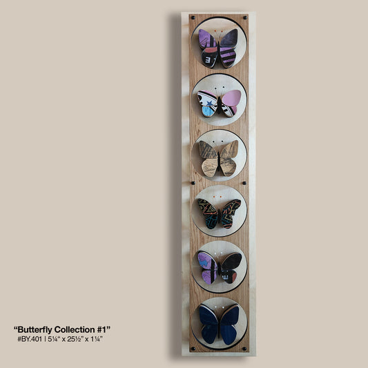 "Butterfly Collection #1" Skateboard Art