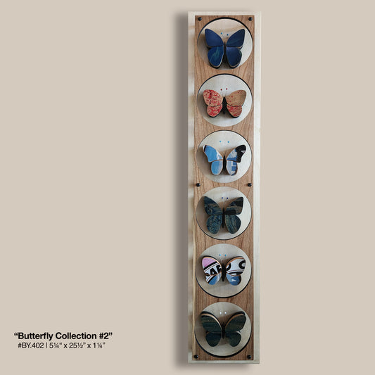 "Butterfly Collection #2" Skateboard Art