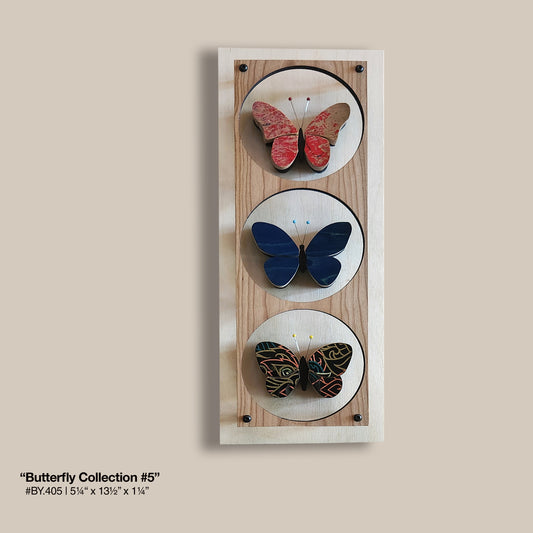 "Butterfly Collection #5" Skateboard Art