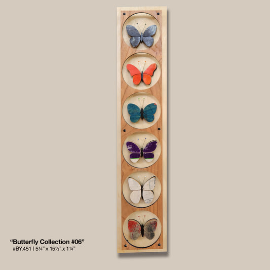 "Butterfly Collection #6" Skateboard Art