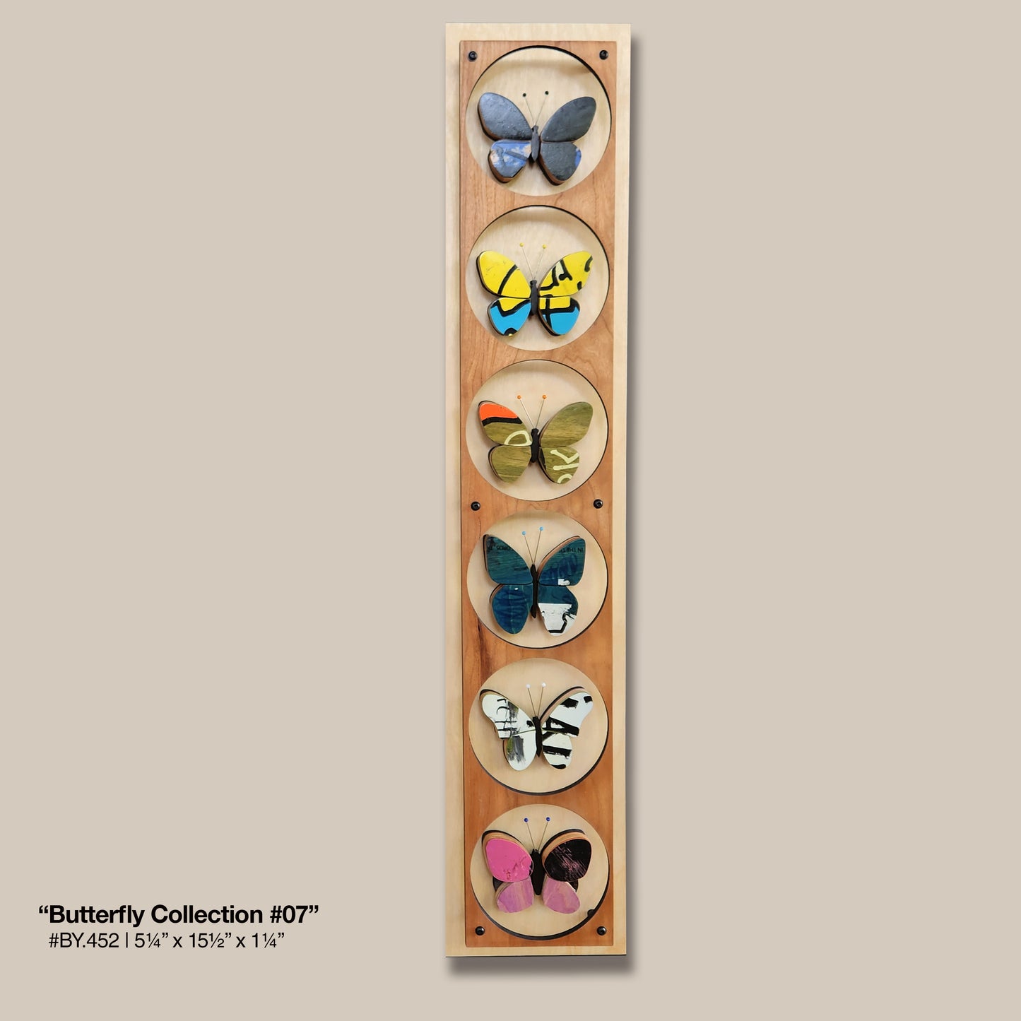 "Butterfly Collection #07" Skateboard Art