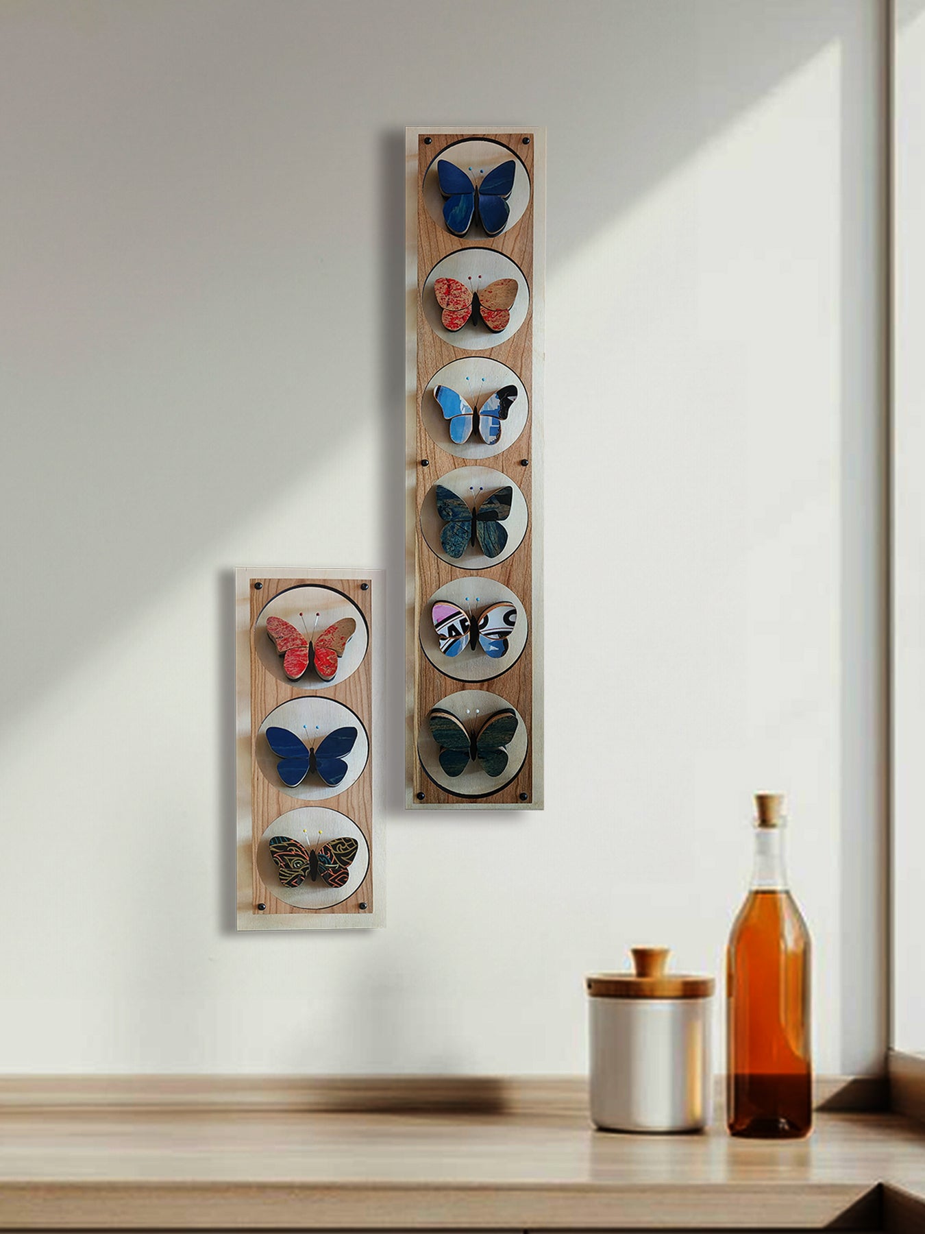 "Butterfly Collection #5" Skateboard Art
