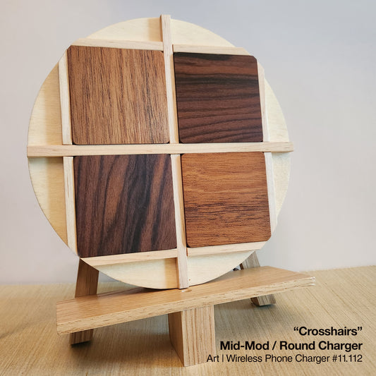 "Crosshairs" Mid-Mod / Wireless Phone Charging Station