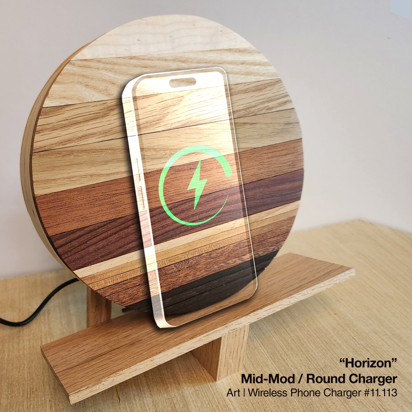 "Horizon" Mid-Mod / Wireless Phone Charging Station