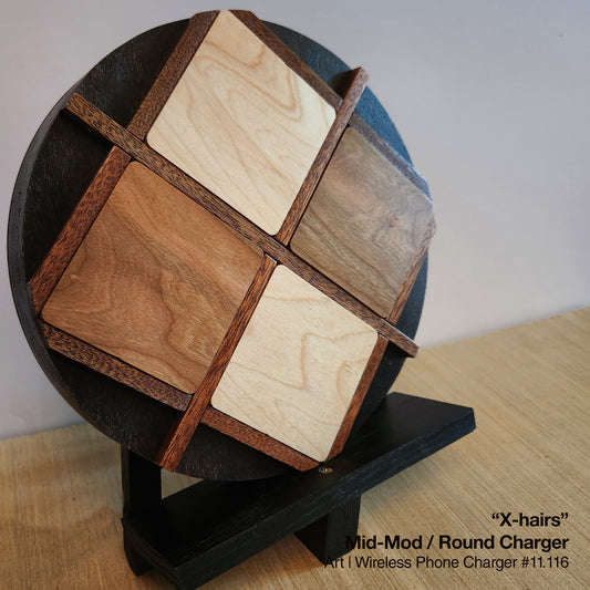 "X-hairs" Mid-Mod / Wireless Phone Charging Station