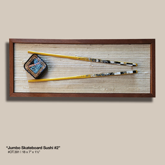 "Jumbo Skateboard Sushi #2"