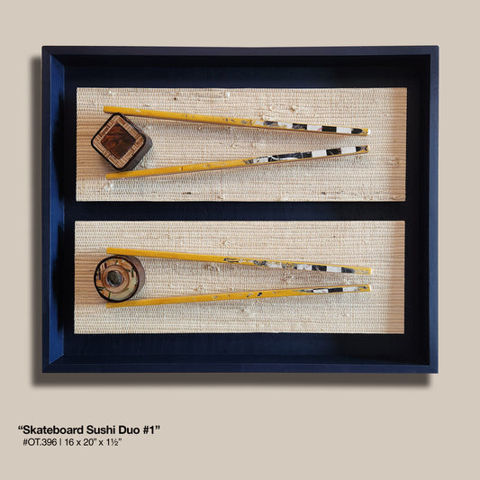 "Skateboard Sushi Duo #1"