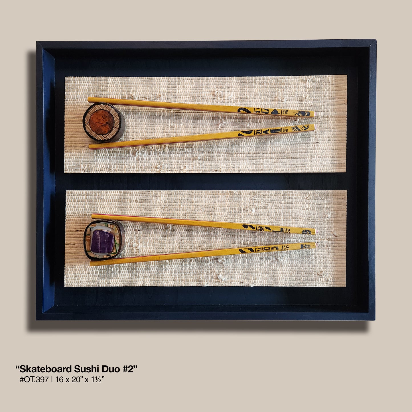 "Skateboard Sushi Duo #2"