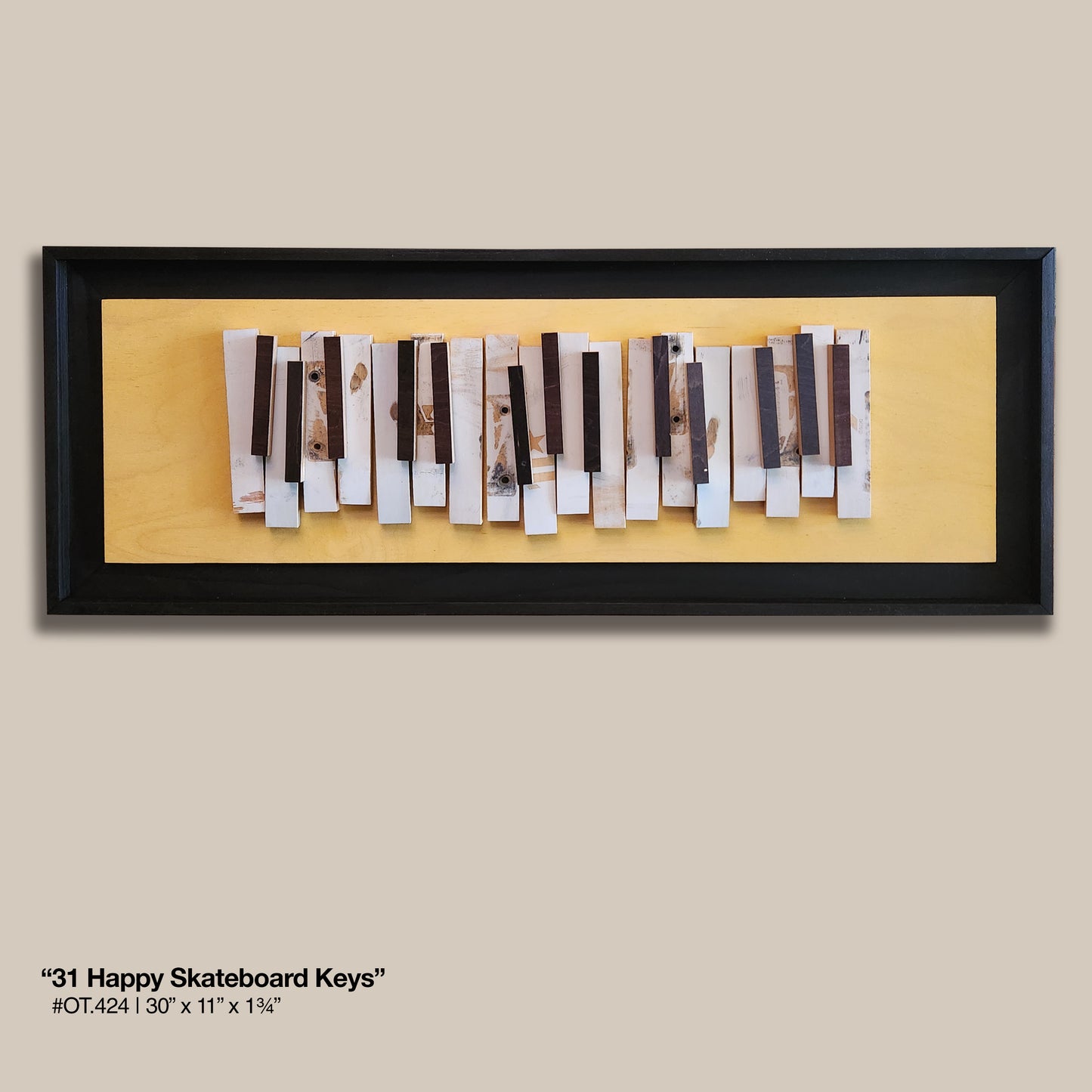 "31 Happy Skateboard Keys"