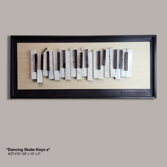 "Dancing Skateboard Keys" (a)