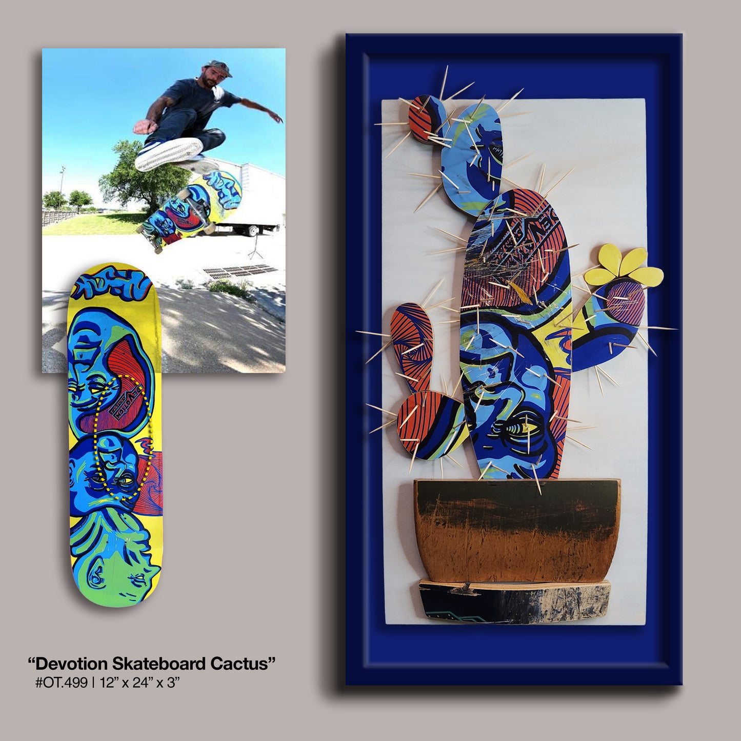 "Devotion / Skateboard Cactus"