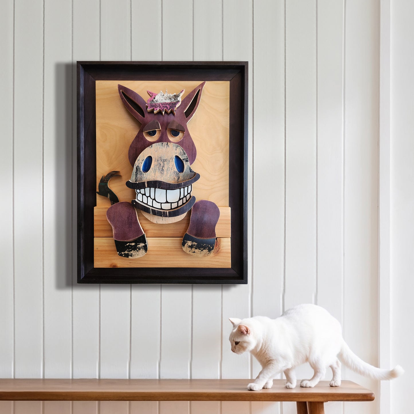 "Sorry-Ass Skateboard Donkey" - Skateboard Art (Copy) (Copy) (Copy)