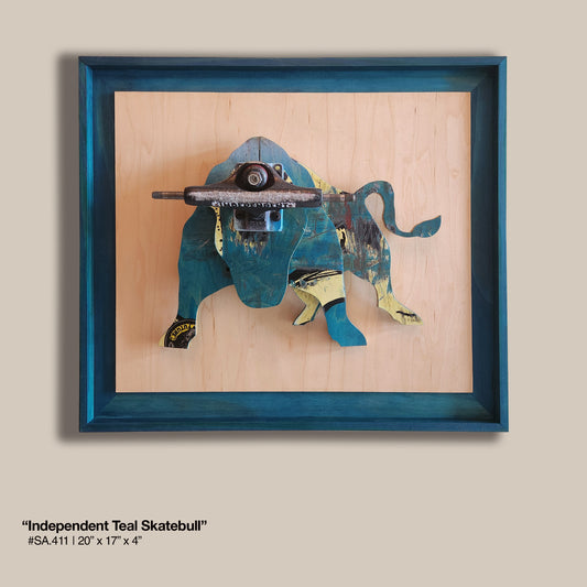 "Independent" Teal Skatebull