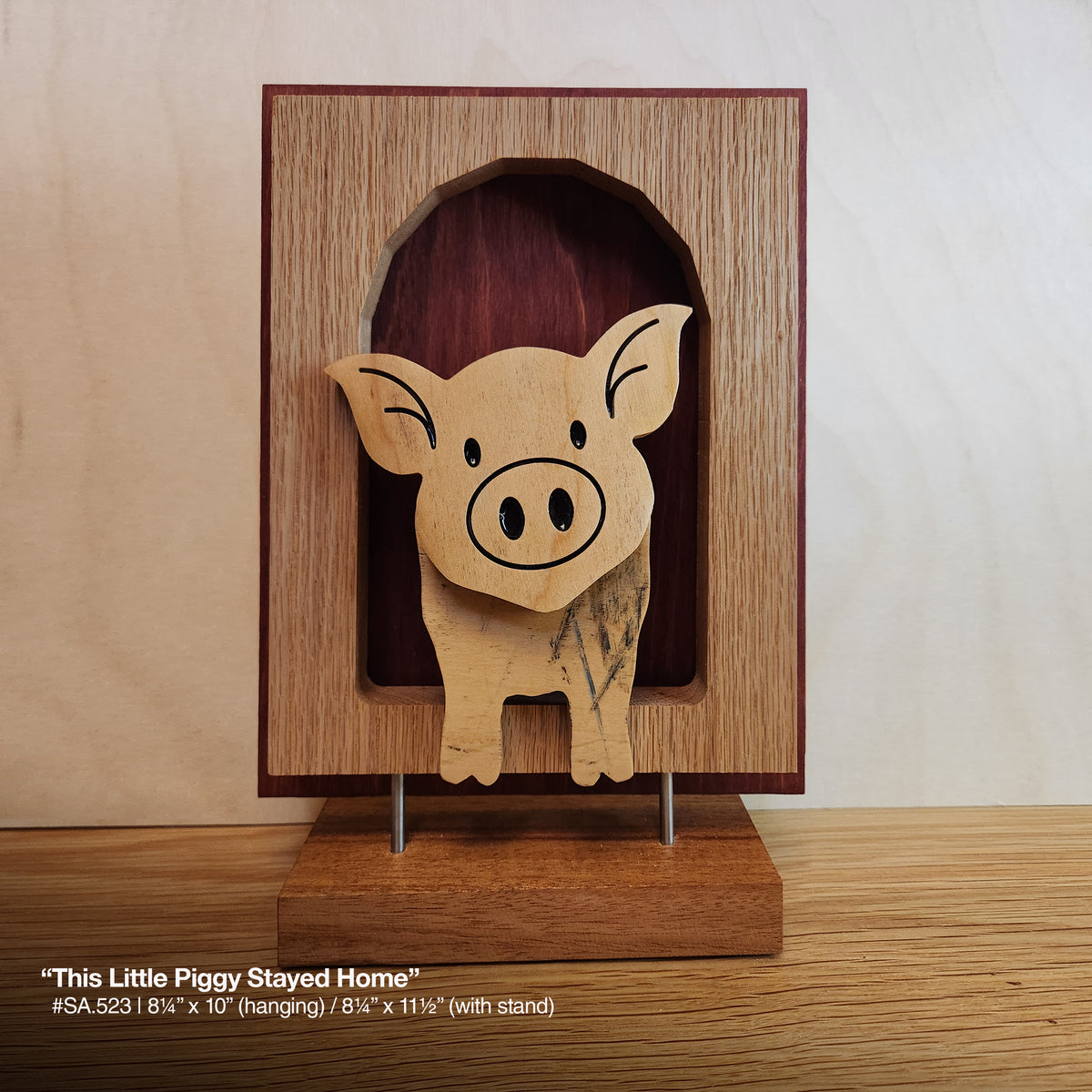 "This Little Piggy Stayed Home" [STAND]