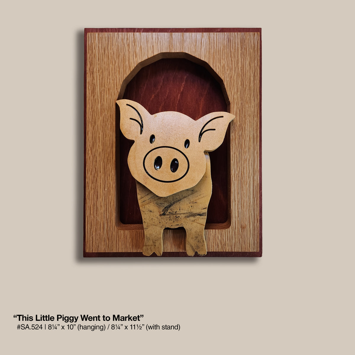 "This Little Piggy Went to Market" [STAND]