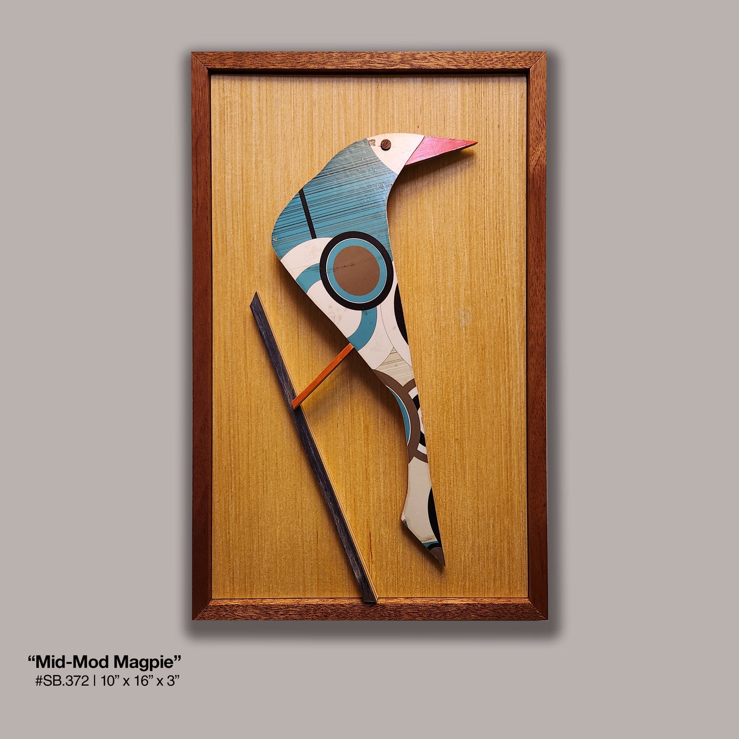 "Mid-Mod Magpie" Poser Skatebird