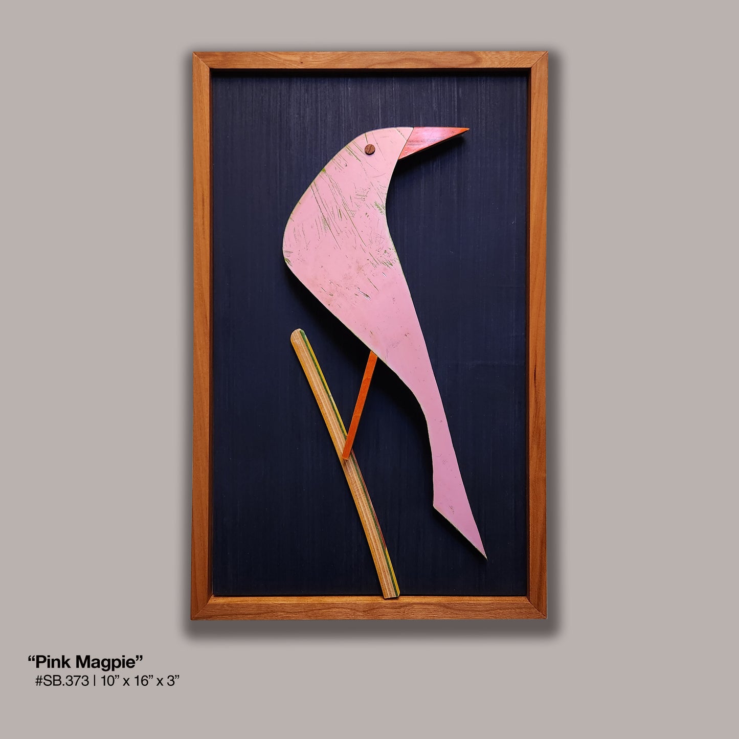 "Pink Magpie" Poser Skatebird